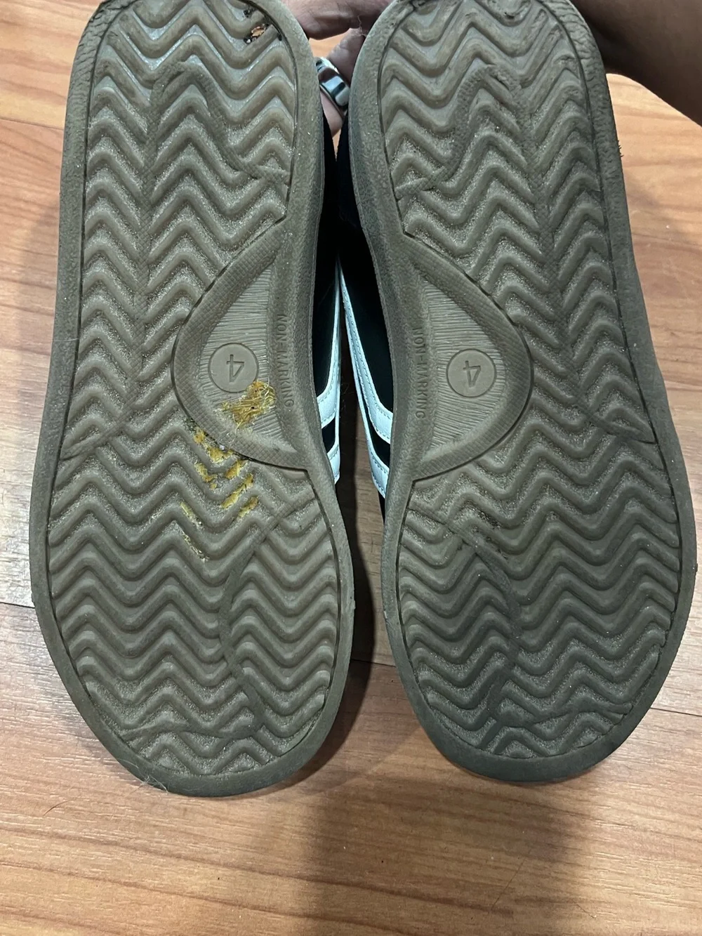 Cat & Jack Black Kids Sneakers with White Accent